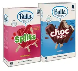IGA Bulla Ice Cream Sticks or Frozen Yoghurt 8‑14 Pack Selected Varieties offer