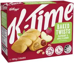 IGA Kellogg’s K-Time Baked Twists 5 Pack Selected Varieties offer