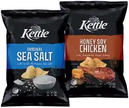 IGA Kettle Potato Chips 135‑165g Selected Varieties offer