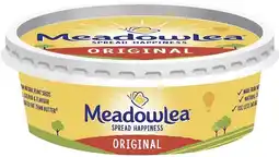 IGA MeadowLea Original Spread 250g offer
