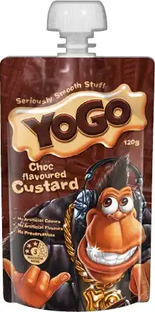 IGA Yogo Chocolate Flavoured Custard 120g offer