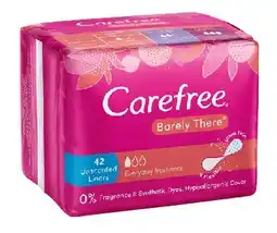 IGA Carefree Barely There Unscented Liners 42 Pack offer