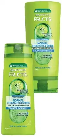 IGA Garnier Fructis Shampoo or Conditioner 315mL Selected Varieties offer