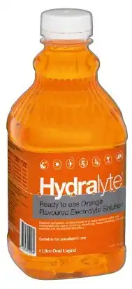 IGA Hydralyte Ready to Use Orange Flavoured Electrolyte Solution 1 Litre offer