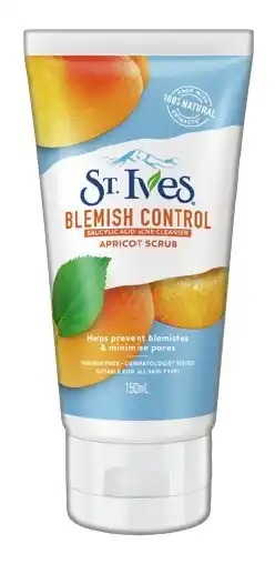 IGA St. Ives Facial Scrub 150mL Selected Varieties offer