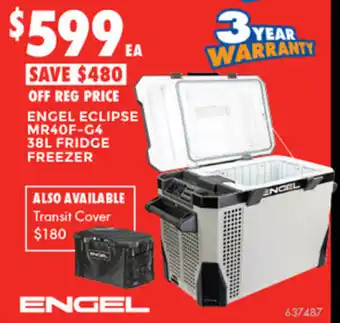 BCF Engel Eclipse MR40F-G4 Fridge Freezer offer