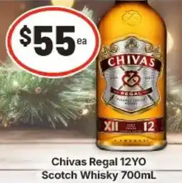 IGA Chivas Regal 12YO Scotch Whisky offer