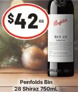 IGA Penfolds Bin 28 Shiraz offer
