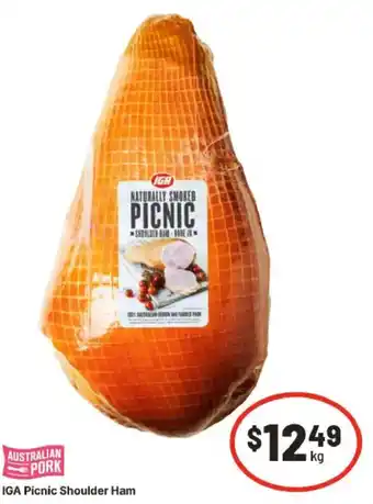 IGA Picnic Shoulder Ham