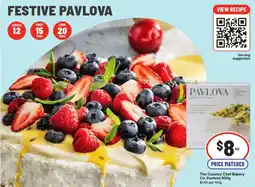 IGA The Country Chef Bakery Co. Pavlova offer