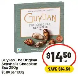 IGA Guylian The Original Seashells Chocolate Box offer