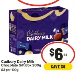 IGA Cadbury Dairy Milk Chocolate Gift Box offer