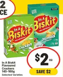 IGA In A Biskit Flavoured Crackers offer
