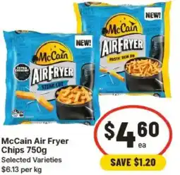 IGA McCain Air Fryer Chips offer