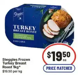 IGA Steggles Frozen Turkey Breast Roast offer