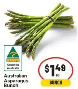 IGA Australian Asparagus Bunch offer