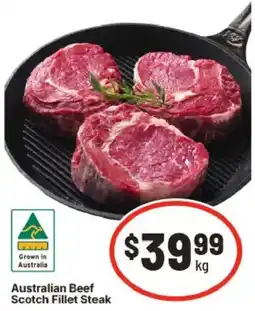 IGA Australian Beef Scotch Fillet Steak offer
