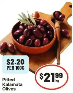 IGA Pitted Kalamata Olives offer