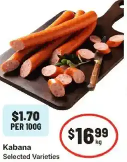 IGA Kabana Selected Varieties offer