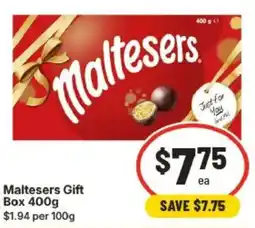 IGA Maltesers Gift Box offer