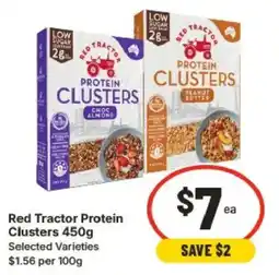 IGA Red Tractor Protein Clusters Selected Varieties offer