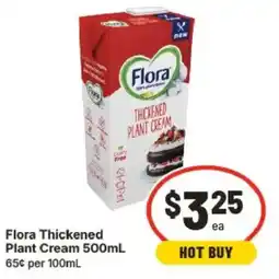 IGA Flora Thickened Plant Cream offer