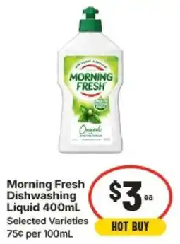 IGA Morning Fresh Dishwashing Liquid offer