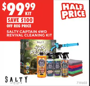 BCF Salty captain 4wd revival cleaning kit offer