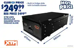 BCF Xtm 4wd modular drawer with fridge slide offer