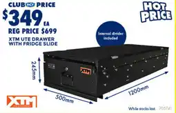 BCF Xtm ute drawer with fridge slide offer