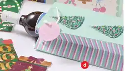 Coles Bottle Gift Bag Assorted designs offer