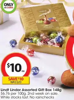 Coles Lindt Lindor offer