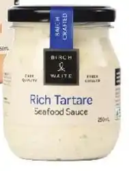 Coles Birch & Waite Seafood Sauce Rich Tartare offer