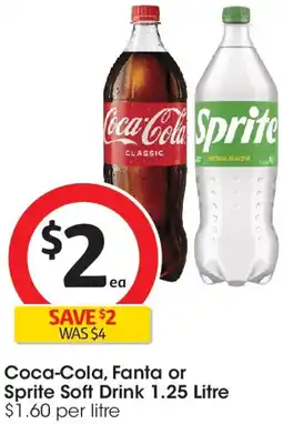 Coles Coca-Cola Classic Soft Drink Bottle offer
