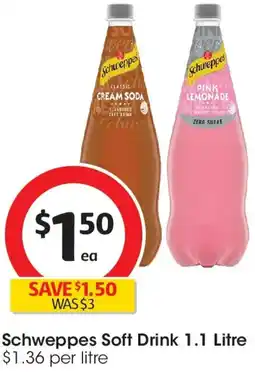 Coles Schweppes Soft Drink offer
