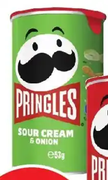 Coles Pringles Sour Cream & Onion Stacked Potato Chips offer