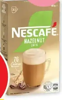 Coles Nescafe Hazelnut Latte Coffee Sachets offer