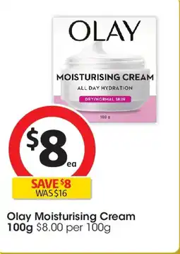 Coles Olay Base Cream Normal offer