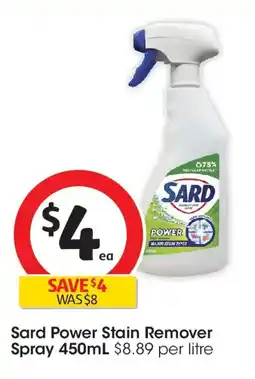 Coles Sard Power Spray offer