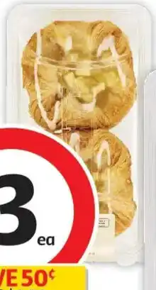 Coles Coles Bakery Apple Crown Danish offer