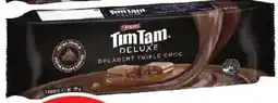 Coles Arnotts Tim Tam Deluxe Chocolate Biscuits Salted Caramel Brownie offer