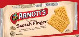 Coles Arnott's Scotch Finger Biscuits offer