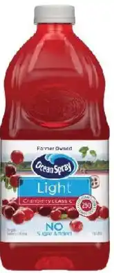 Coles Ocean Spray Drink Cranberry Light offer