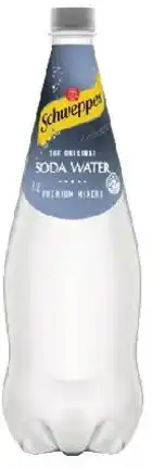 Coles Schweppes Soda Water Bottle Classic Mixers offer