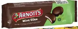 Coles Arnott's Mint Slice Chocolate Biscuits offer