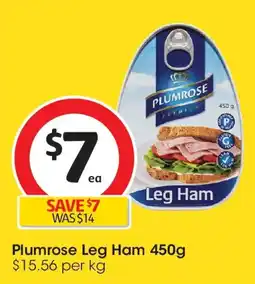 Coles Plumrose Leg Ham offer