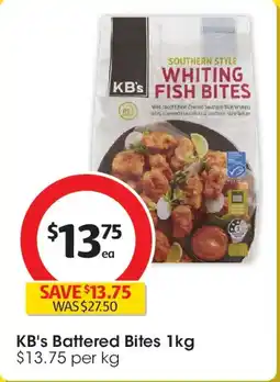 Coles KB's Whiting Bites Southern Style Batter offer