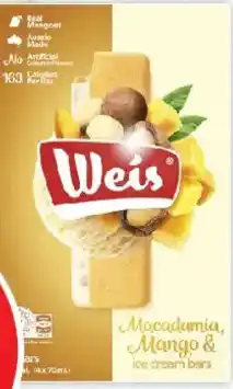 Coles Weis Mango & Macadamia Ice Cream Bars offer