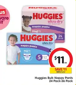 Coles Huggies Bulk Nappy Pants offer
