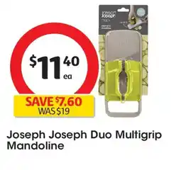 Coles Joseph Joseph Duo Multigrip Mandoline offer